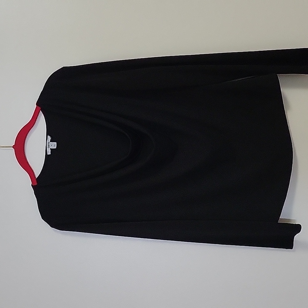 Bar III Black Cowl Neck Long Sleeve Top XL EUC